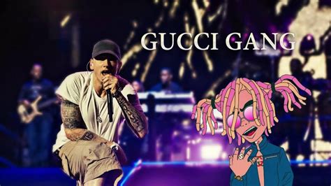 eminem gucci gang|gucci gang video.